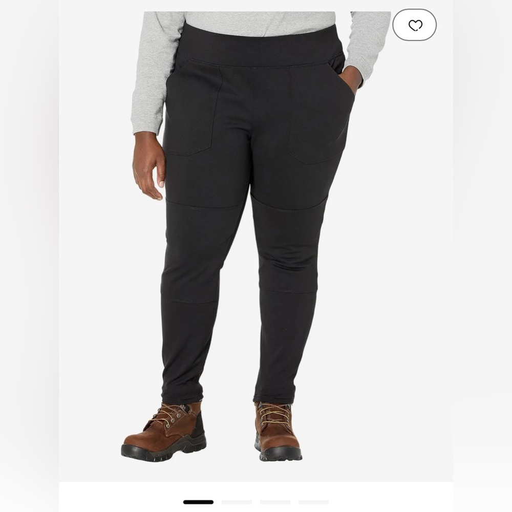 Carhartt plus size force fitted mid-weight  utility leggings. Size XL/16–18.